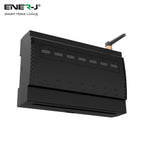 ENER-J 6 Gang Wireless Kinetic Switch, On/Off Wall Switch + 6 Circuit RF WIFI Receiver Max Load 16Ax2 + 10Ax4, 6 Circuits