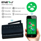 ENER-J PRO Series 6-Circuit WiFi & RF Smart Relay Module | Non-Dimmable