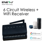 ENER-J PRO Series 6-Circuit WiFi & RF Smart Relay Module | Non-Dimmable
