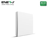 Enerj 1 Gang Wireless Kinetic Switch White Body with 1 Non Dimmable 5A RF Receiver Eco Range