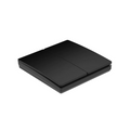 ENER-J Wireless Kinetic 2 Gang Switch Eco Series (Black body)