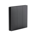3 Gang Wireless Kinetic Switch Black Body, IP55 - ECO Series