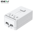 ENER-J Mini FOB Wireless Switch 1 Gang, Black  for ECO RANGE + 500W RF Receiver