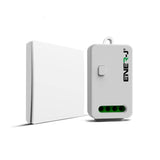 ENERJ 1 Gang Wireless Kinetic Switch + 500W Non-Dimmable RF Receiver Bundle Kit - ENER-J Smart Home