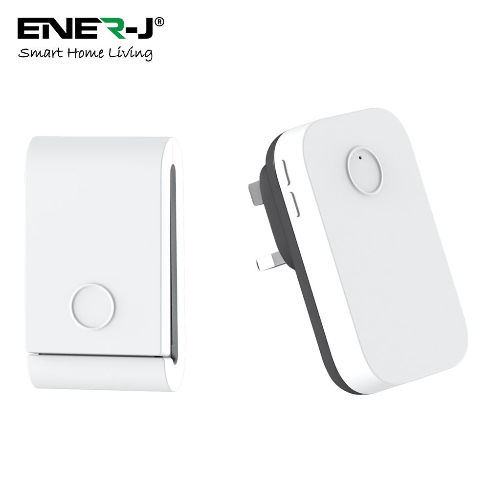 Self-Powered Wireless Kinetic Door Bell with Plug in Chime