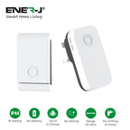 Extra Chimes for the WS1077 Wireless Kinetic Doorbell (UK Plug)