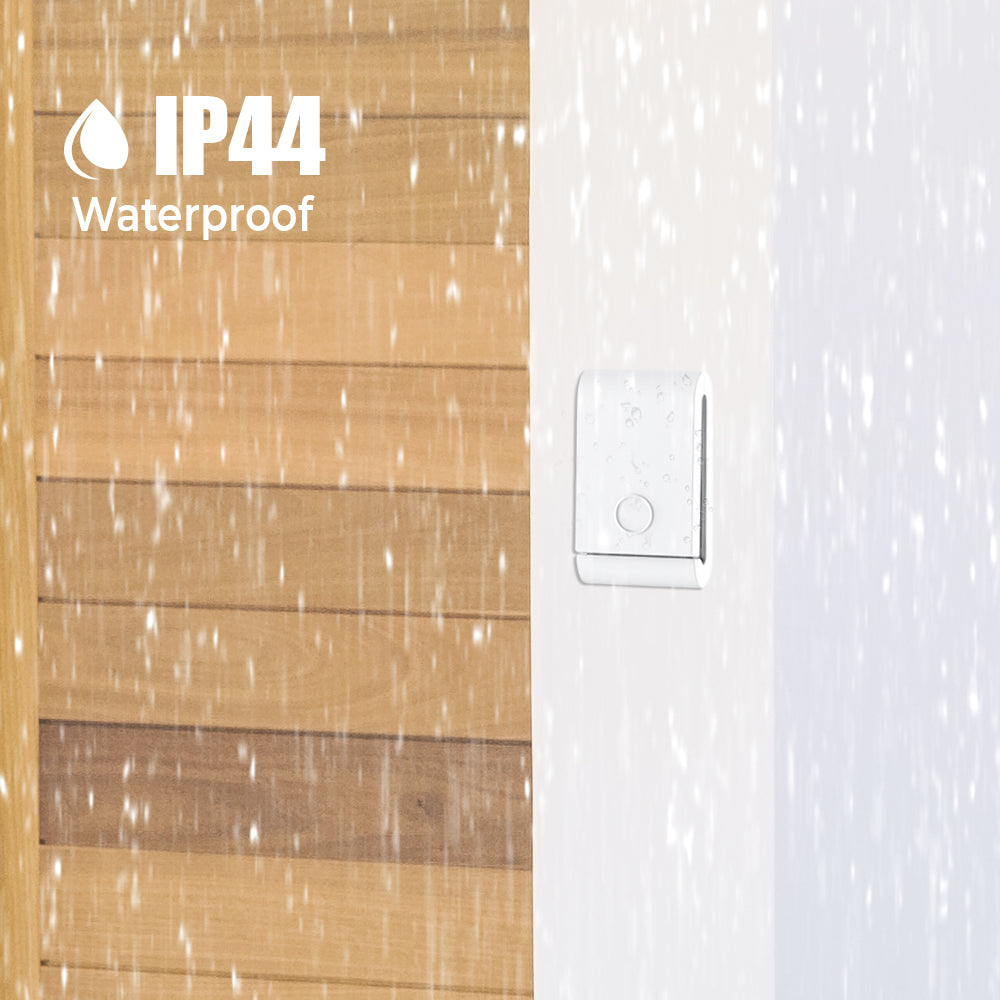 Self-Powered Wireless Kinetic Door Bell with Plug in Chime