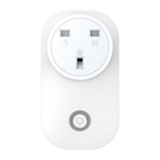 13A Wireless Plug Adapter + 1 Gang Switch Eco Series, White Body, Wireless Turn On/Off any appliance
