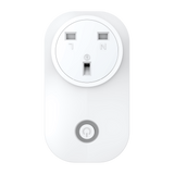 13A Wireless Plug Adapter + 1 Gang Switch Eco Series, White Body, Wireless Turn On/Off any appliance