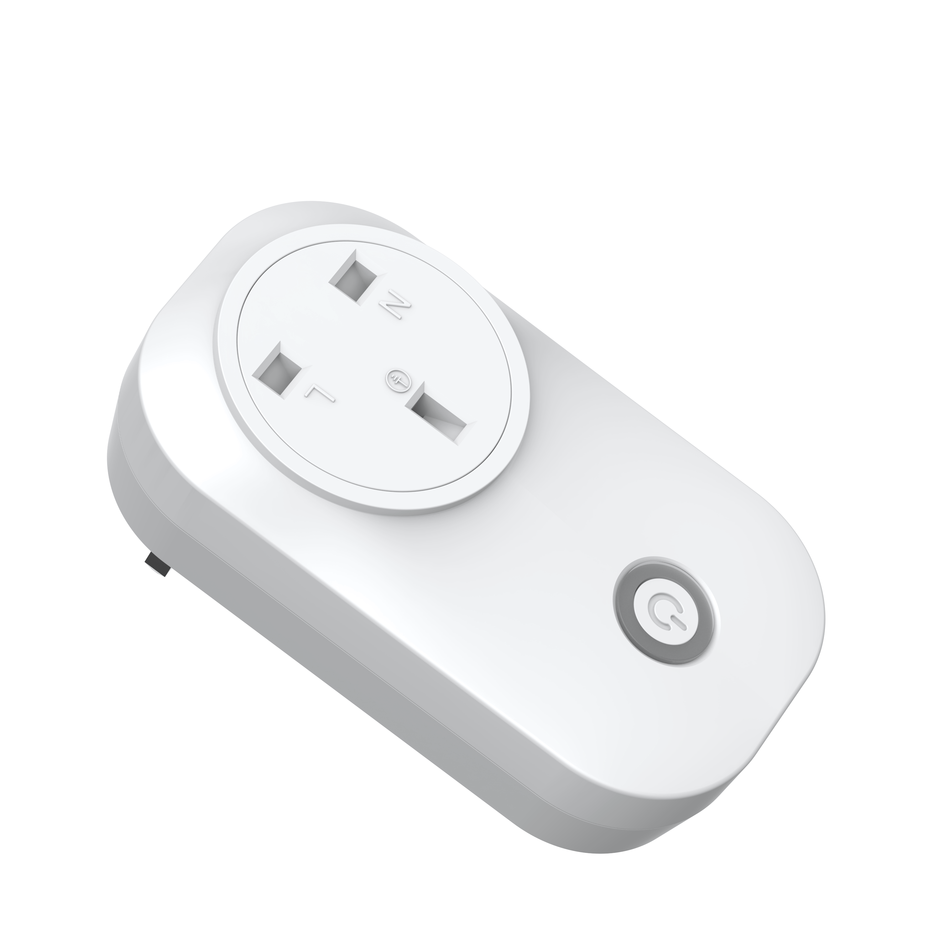 13A Wireless Plug Adapter + 1 Gang Switch Eco Series, White Body, Wireless Turn On/Off any appliance