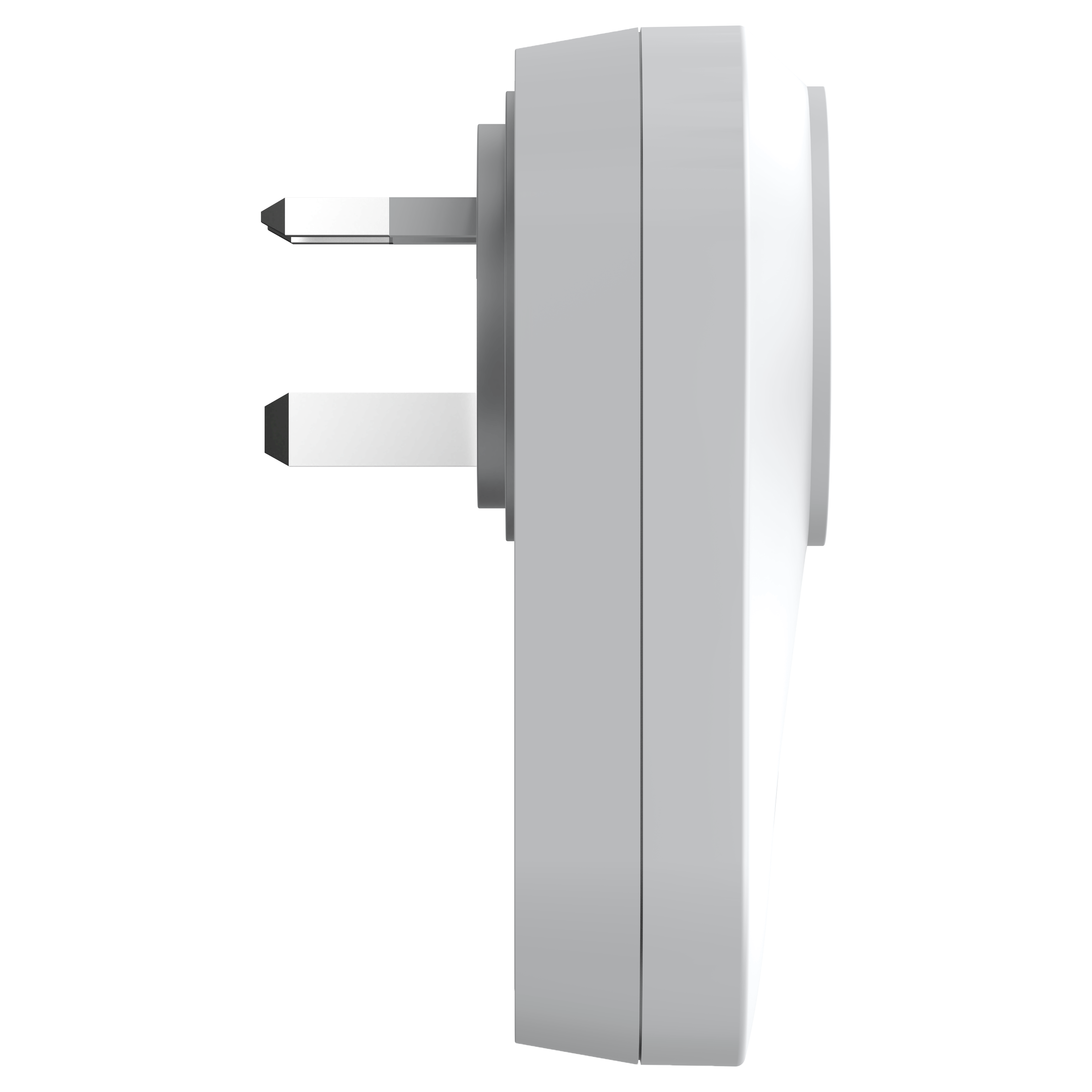 13A Wireless Plug Adapter + 1 Gang Switch Eco Series, White Body, Wireless Turn On/Off any appliance