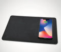 Wireless Charging Mouse Pad Gaming Charging Mouse Mat Professional Gaming Soft Mouse Mat Durable Portable USB Fast-Charging - Black - ENER-J Smart Home