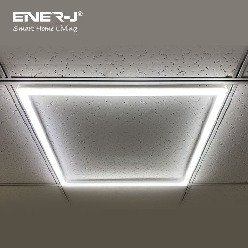 LED Borderline Panel, 60x60cms, 40W, 4000 Lumens, CCT Selectable (6k-4k-3k), 5yrs warranty