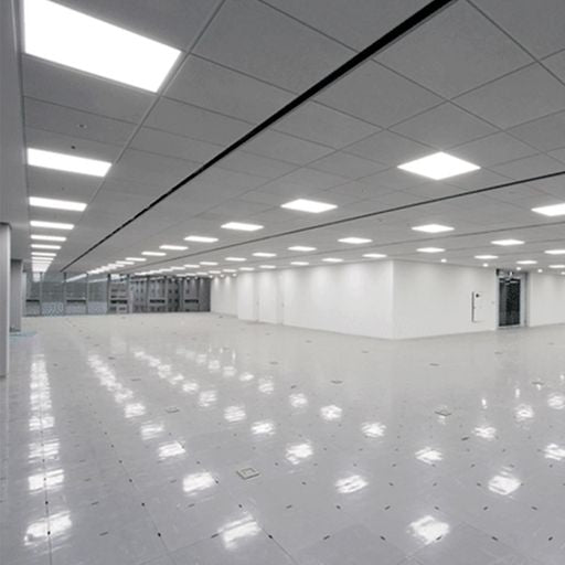 60x60 LED Recessed LED Edgelit Panels 40W 3600Lm, CCT selectable throu