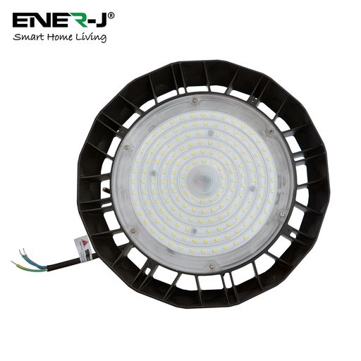 200W Pro UFO High Bay Light, 160 Lm/Watt, Power Adjustable (200W-160W-120W), CCT Adjustable, 1 Meter Output Cable, IP65, 5 Years Warranty