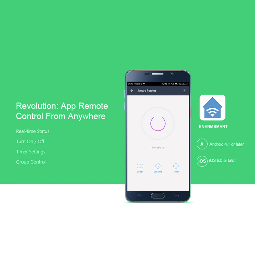 Smart light switch WiFi app control remote access touch switch UK no neutral required