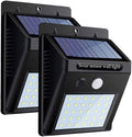 Solar Motion Sensor Wall Lights Waterproof, Super Bright, Wireless, Ideal for Garden Fence Yard Patio Pathway Driveway (2 Pack) - ENER-J Smart Home